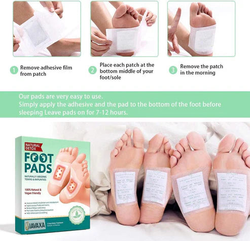 Fitpiick Premium Natural Detox Foot Patches  BUY 1 GET 1 FREE