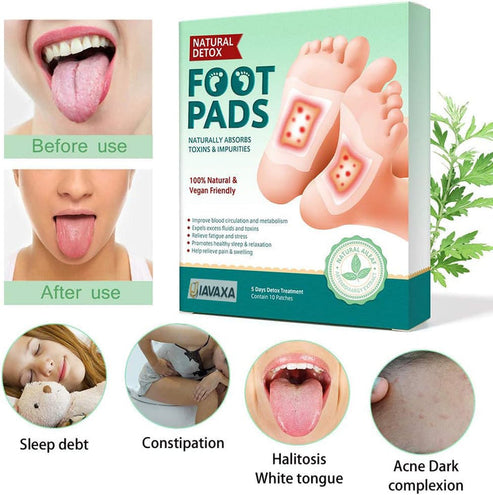 Fitpiick Premium Natural Detox Foot Patches  BUY 1 GET 1 FREE